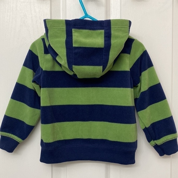 Carter’s Fleece Dump Truck Zip Jacket Green Blue 18 Month - Picture 5 of 8